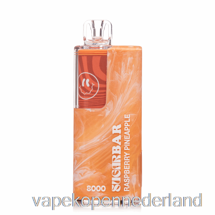 Vape Nederland Suikerreep Sb8000 Wegwerp Frambozen Ananas